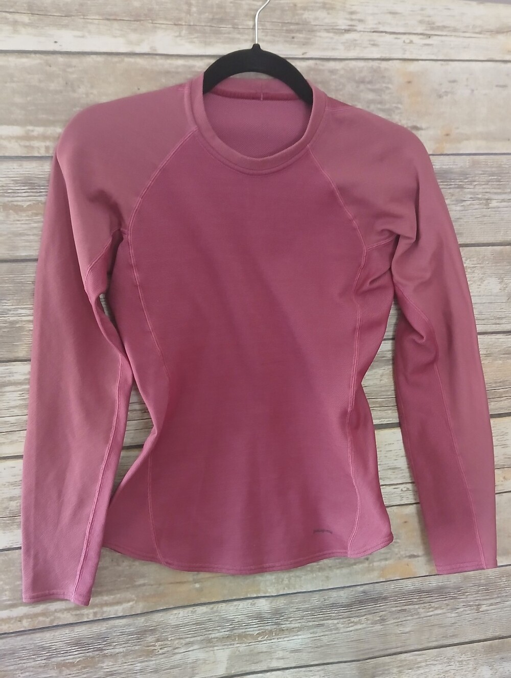 Patagonia Mauve Pink Long-Sleeve Performance Tee